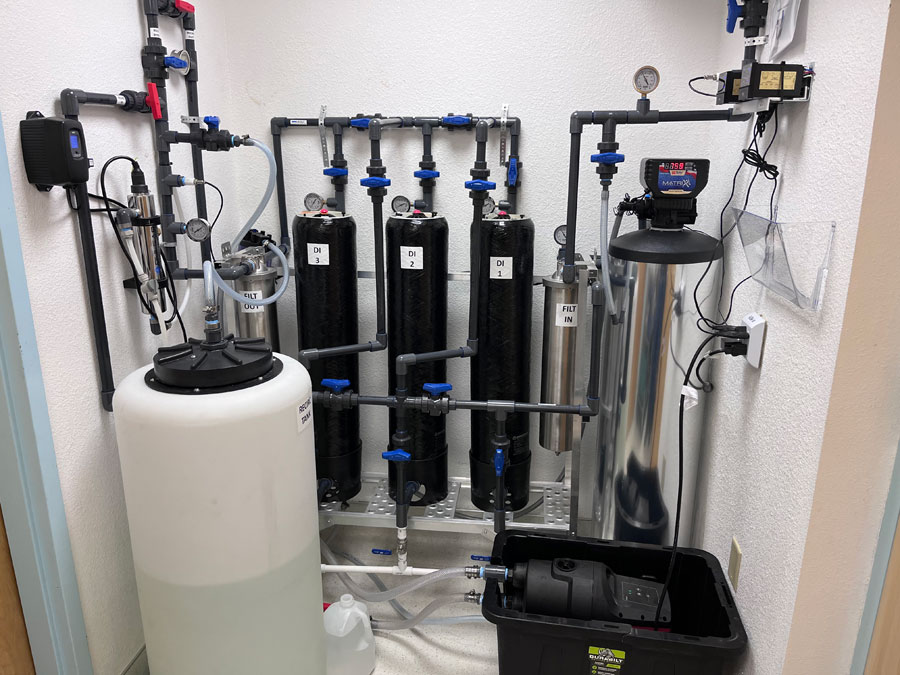 high purity water system