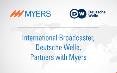 International Broadcaster, Deutsche Welle, Partners with Myers