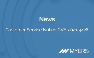 Customer Service Notice CVE-2021-4428